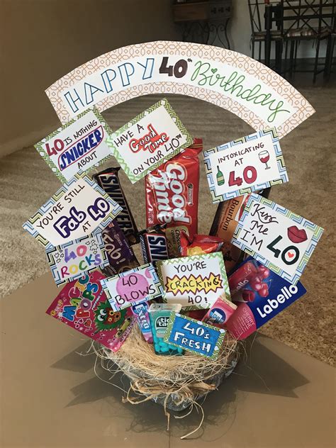 gift ideas for best friend female 40th birthday
